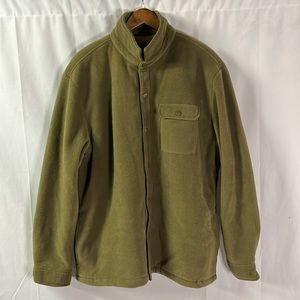 NWT Union Fennel Green Sherpa Lined Fleece Jacket
